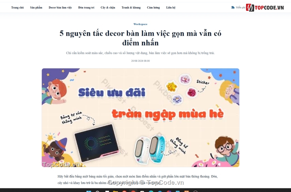 đồ decor,bán đồ decor,web bán đồ decor